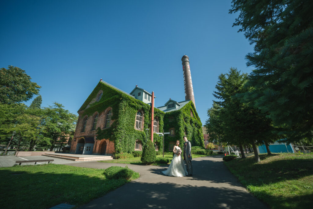 撮影レポート:秋の札幌ビール園フォトウエディング