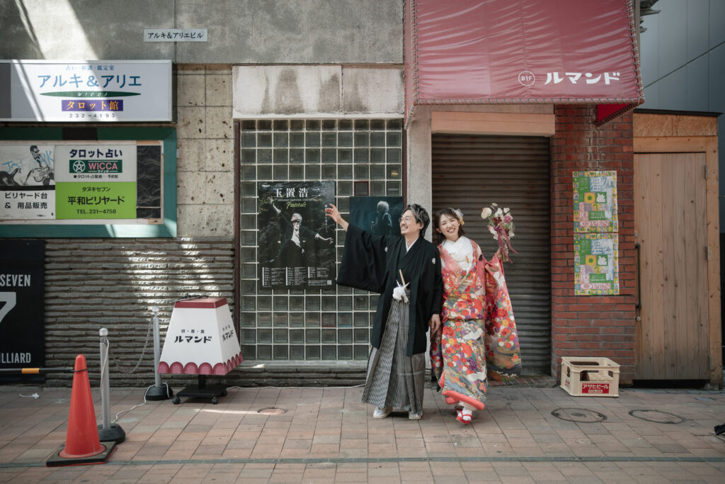 撮影レポート:札幌街中フォトウエディング